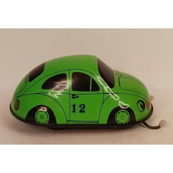 Kovap Volkswagon Beetle Wind Up (Not Working) VW Bug 1200 Green Czech Republic - Picture 4 of 9